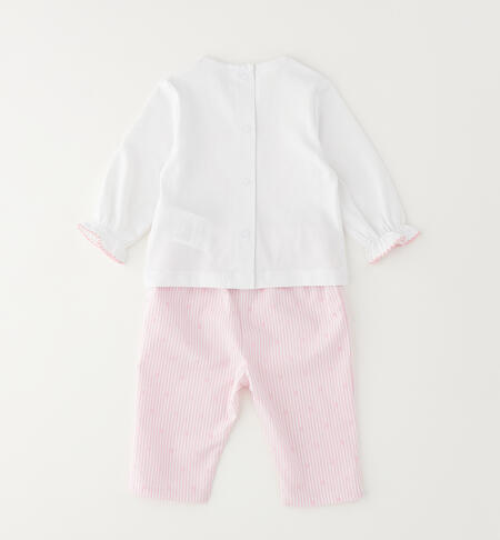 Completo bimba neonata BIANCO-0113