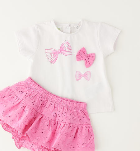 iDO newborn baby girl set BIANCO-0113