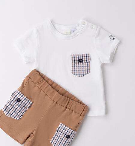 Completo bimbo neonato BIANCO-0113