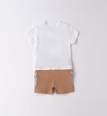 Completo bimbo neonato BIANCO-0113