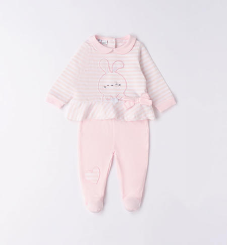 Completo clinica neonata con cuore da 0 a 12 mesi iDO ROSA-2512
