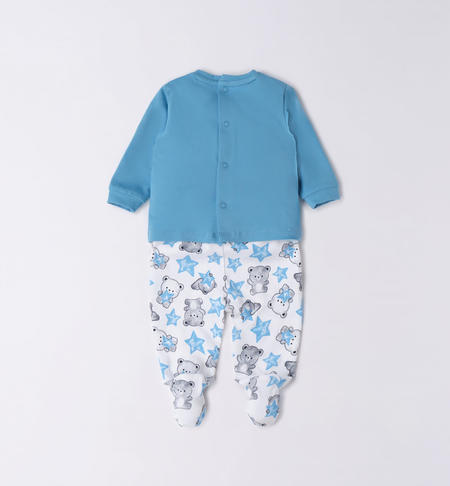 Completo clinica neonato orsetto da 0 a 12 mesi iDO AZZURRO-3712