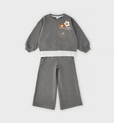 Completo da bambina iDO GRIGIO