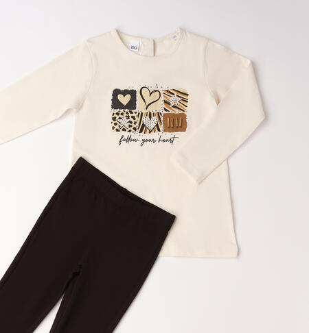 Completo da bambina iDO LATTE-0115