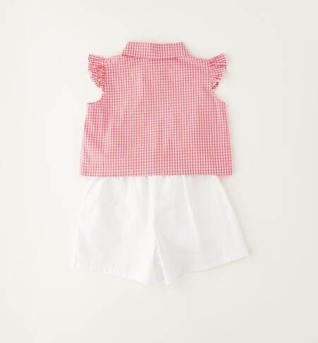 Completo da bambina ROSA-2325