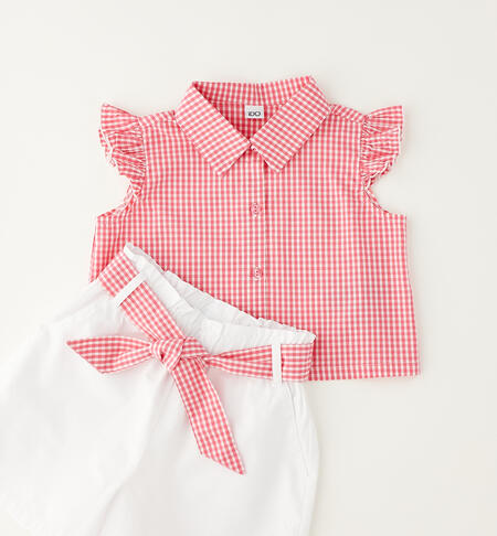 Completo da bambina ROSA-2325