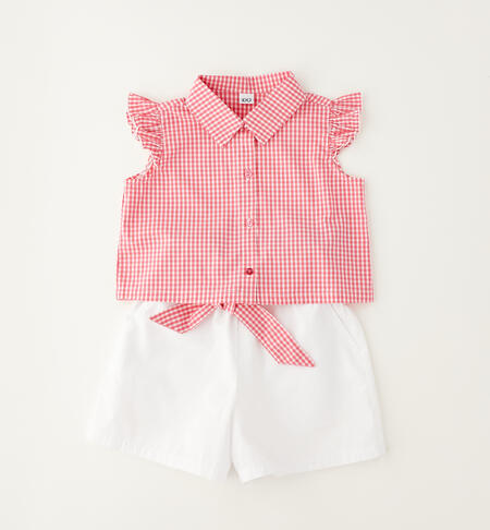 Completo da bambina ROSA-2325