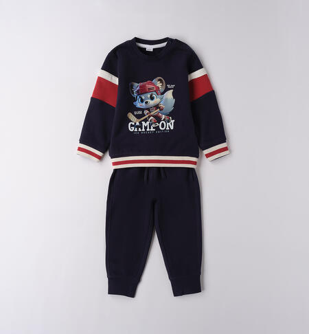 Completo da bambino 2 pezzi BLU