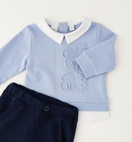 Baby suit L.BLUE-3964
