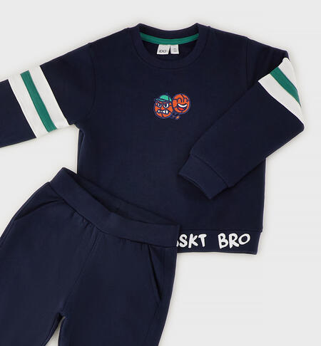 Completo due pezzi da bambino NAVY-3885