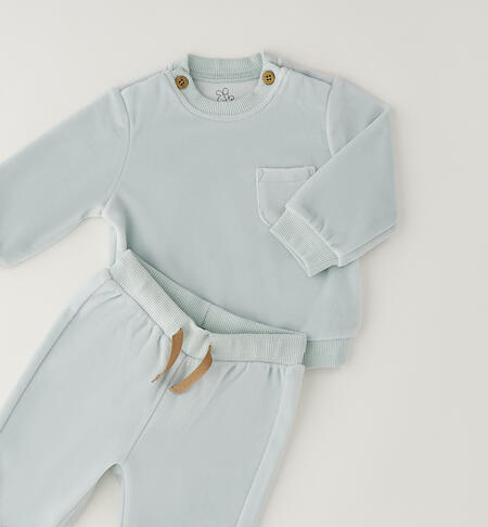 Completo due pezzi neonato LIGHT MINT-4134