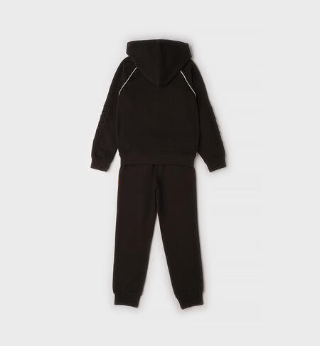 Completo due pezzi ragazzo NERO-0658