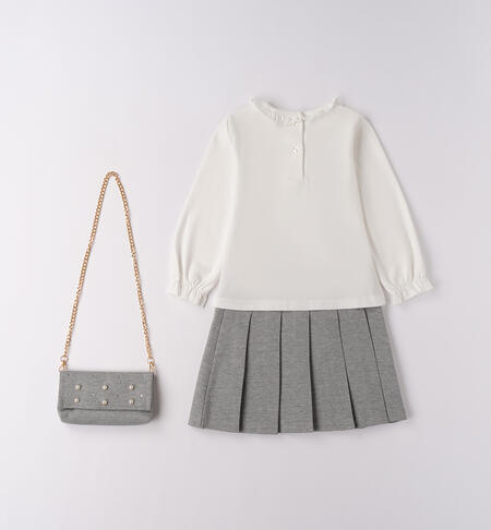 Completo elegante bambina PANNA-0112