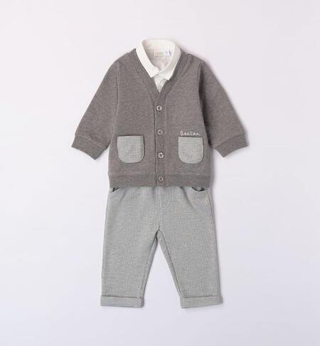 Elegant outfit for boys GREY