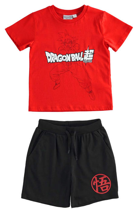 Boy's summer ¿Dragon Ball¿ outfit RED