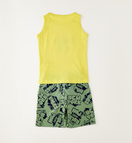 Completo estivo bambino GIALLO-1463