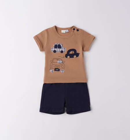 Completo estivo per bimbo NOCCIOLA-0937
