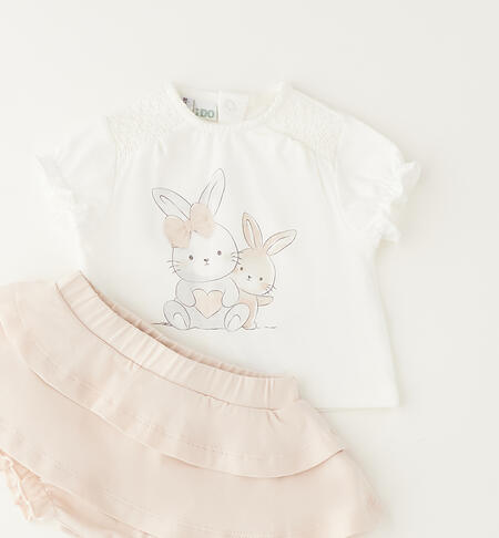 Completo estivo per neonata PANNA-0112