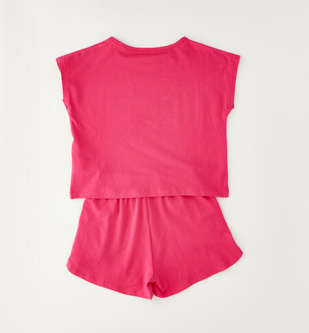 Completo fucsia ragazza FUXIA-2437