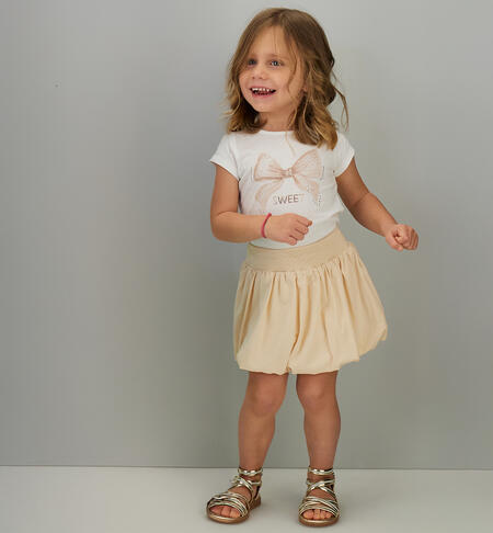 iDO baby girl suit CREAM