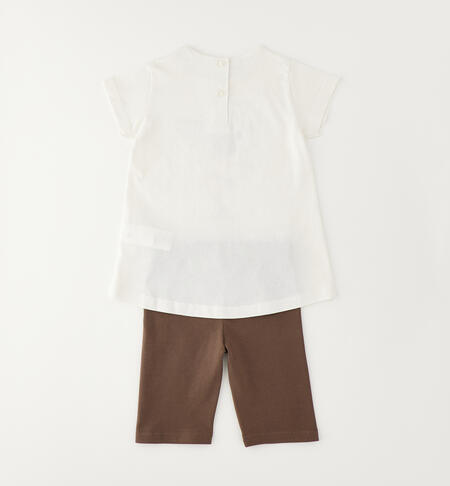 Completo iDO con leggins LATTE-0115