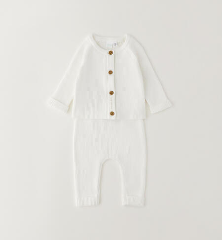 Cotton baby set CREAM