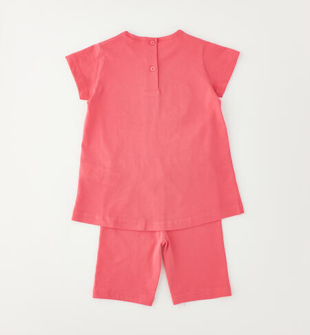 Completo leggins bambina CORALLO-2344