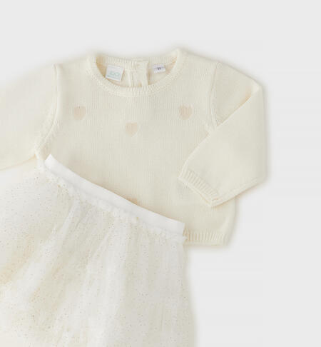 Baby girl's outfit with skirt PANNA-0112