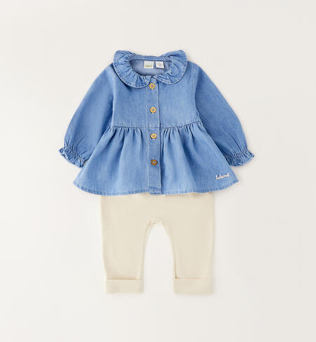 Completo neonata iDOMini BLU