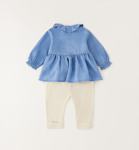 Completo neonata iDOMini STONE BLEACH-7350