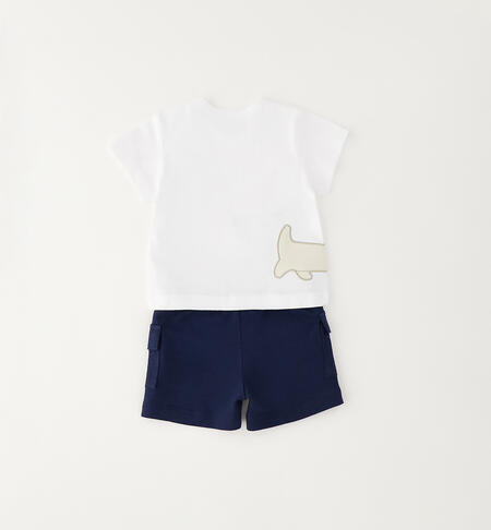 Completo neonato estivo BIANCO-0113