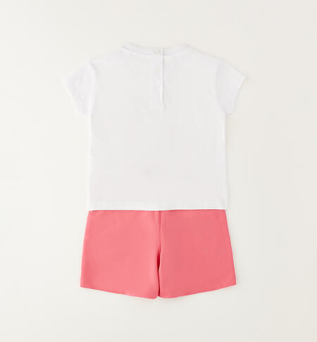 Completo per bambina BIANCO-0113