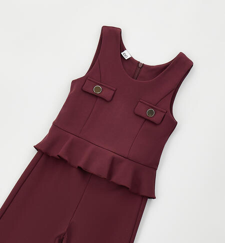 Completo per bambina BORDEAUX-2953