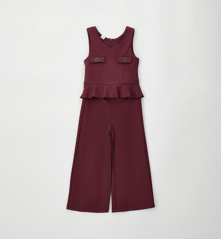 Completo per bambina BORDEAUX-2953