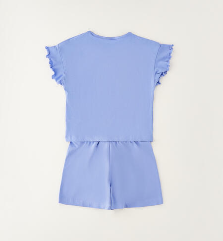 Girls' outfit LIGHT BLUE-3623