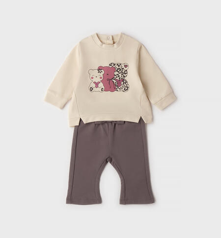 Completo per neonata BEIGE