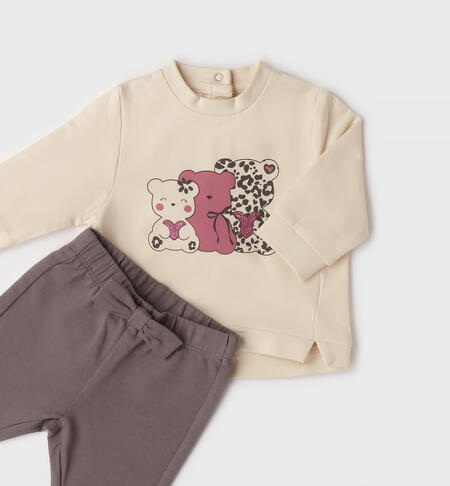 Completo per neonata BEIGE-0151