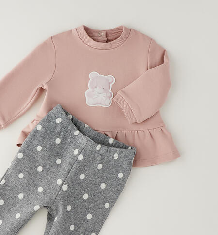 Completo per neonata iDOMini LIGHT PINK-2921