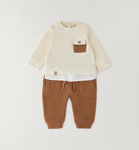 Completo per neonato BEIGE