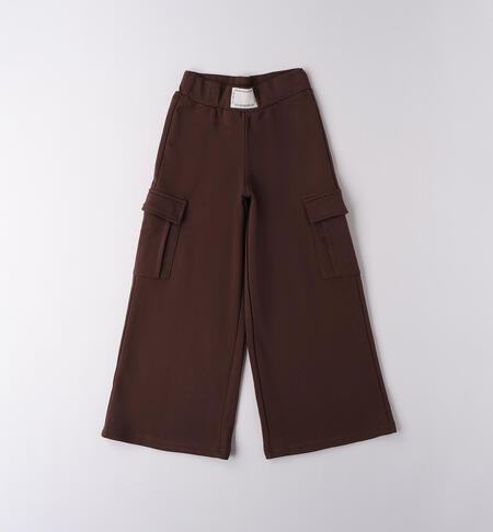 Completo per ragazza MARRONE-0854