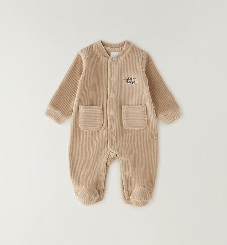 Complete baby's first birth outfit BEIGE
