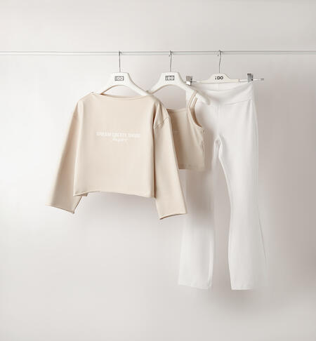 3-piece girls' outfit ECRU'-0164