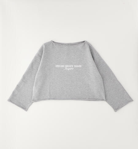 3-piece girls' outfit GRIGIO MELANGE-8992