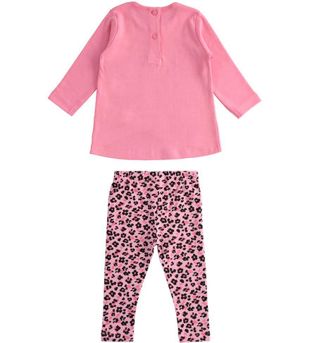 Completo sportivo bambina - da 12 mesi a 8 anni iDO FUCSIA-2425