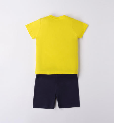 iDO outfit for boys from 9 months to 8 years GIALLO-1434