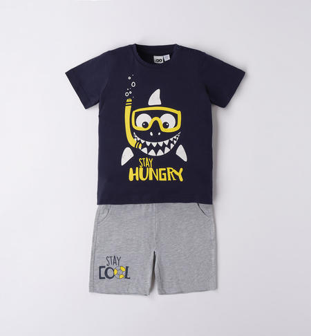 iDO outfit for boys from 9 months to 8 years NAVY-3854