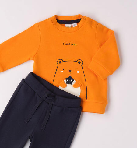 iDO winter tracksuit for baby boys from 1 to 24 months OCRA-1747