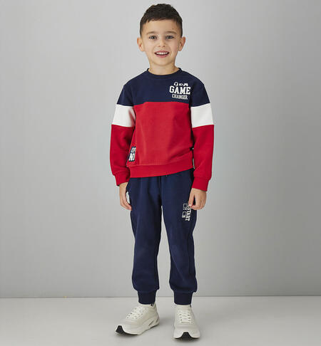 Completo sportivo per bambino BLU