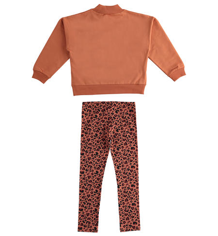 Completo sportivo ragazza due pezzi - da 8 a 16 anni iDO COTTO-2042