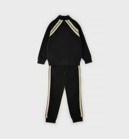 Completo sportivo ragazzo NERO-0658
